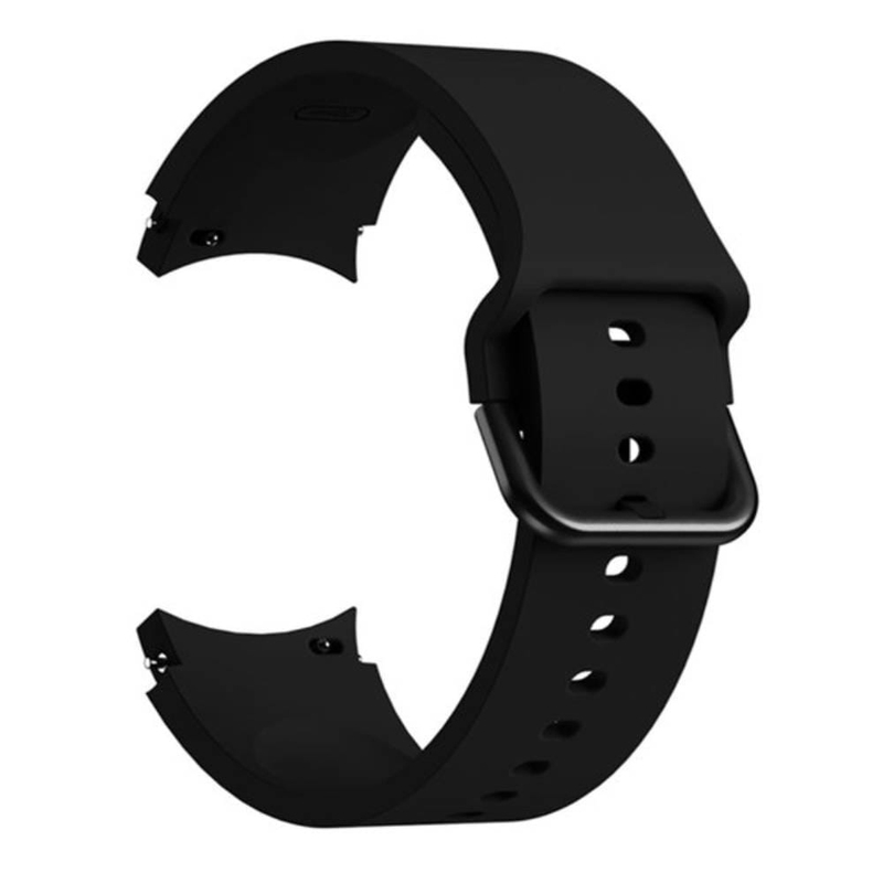 Replacement Silicone Band Strap For Samsung Watch 4, Black