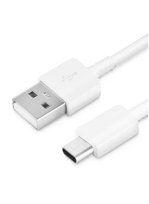 3-Pin Charging Adapter For Samsung Note 8/Note 9/S8/S8+/S9/S9+/S10/S10+ With Type-C Charging Cable White
