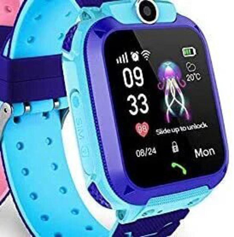 

Generic Q12 GPS Smart Watch for iOS & Android, Blue