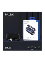 Haino Teko Germany BD-99 Pro Wireless Bluetooth In-Ear Earphones for Apple iPhones and Androids, Black