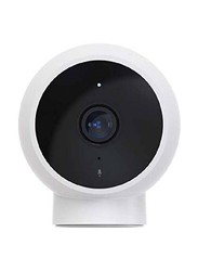 XiuWoo Home Security Camera 2K Magnetic Mount, White