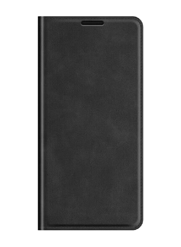 

Generic OnePlus Nord 2T Leather Mobile Phone Case Cover, Black