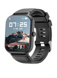 Lw Sports Fitness Tracker Smartwatch, Black