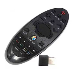 SR-7557 Smart TV Remote Control, Replacement Remote Control Smart TV HUB for Samsung, Black