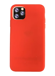 Latex Apple iPhone 11 Pro Max Protective Mobile Phone Case Cover, Red