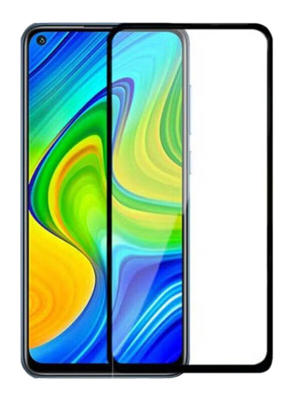 

Generic Xiaomi Redmi Note 9 5D Glass Screen Protector, Black/Clear