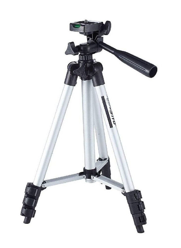 

Generic 3-Dimensional Foldable Camera Tripod with Mobile Clip Holder Bracket, Multicolour