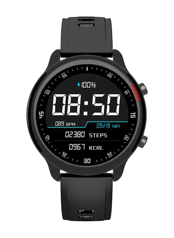 Colmi Sky4 1.54-inch Bluetooth Smartwatch, Black