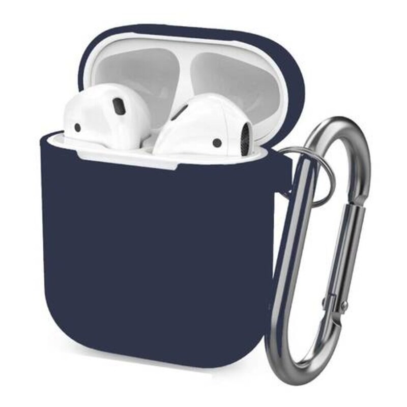 Apple Airpod 1/2 Silicone Protective Case Cover, Blue