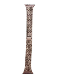 Stylish Replacement Band Strap Ffor Apple Watch 38/40/41mm, Rose Gold