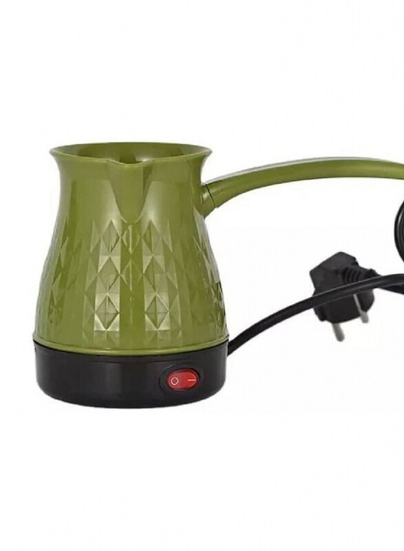 XiuWoo Automatic Turkish Cordless Electric Coffee Maker Machine, Green