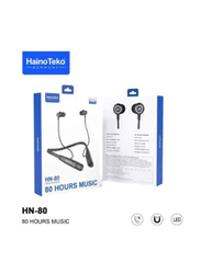 Haino Teko Bluetooth In-Ear Neckband with Mic, Black