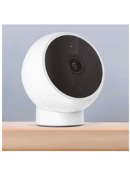 Home Security Camera 2K Magnetic Mount, White