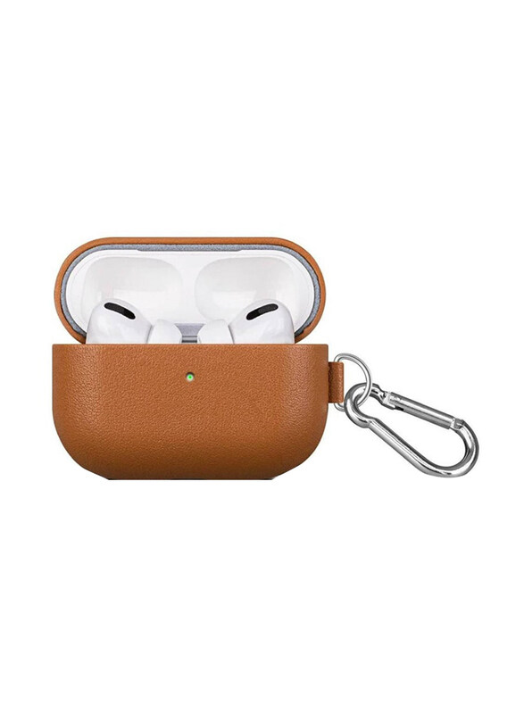 

Generic Apple Airpods Pro Leather Protective Case Cover, Brown