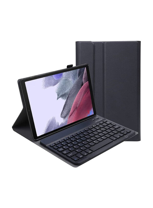 

Dux Ducis Leather Stand Detachable Wireless English Keyboard Cover Case, Black