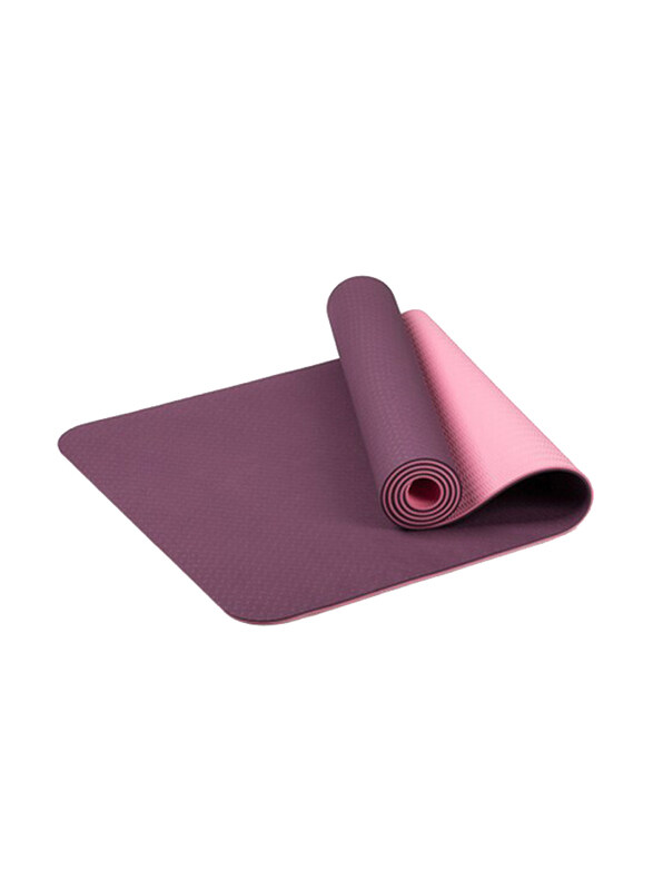 

Generic TPE Thick Non-Slip Exercise Yoga Mat, 6mm, Dark Purple