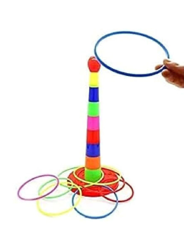 

Generic Colourful Plastic Sport Hoop Ring Throwing Toys Toss Ring Game Set