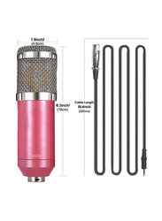 Kutis Professional Studio Recording Condenser Microphone Kit, V8015, Multicolour