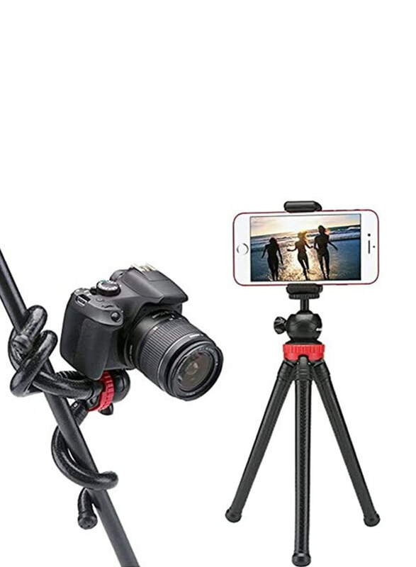 

The Mohrim Flexible Tripods for Phone With Smartphone Mount, Black