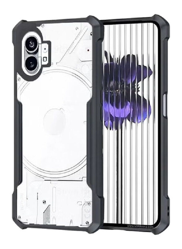 

Generic Nothing Phone 2 Acrylic Mobile Phone Case Cover, Clear/Black