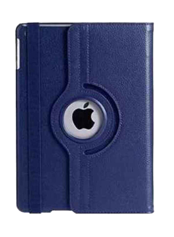 

Generic Apple iPad 10.2/10.5-Inch Leather 360 Degree Rotating Stand with Tablet Case Cover, Blue