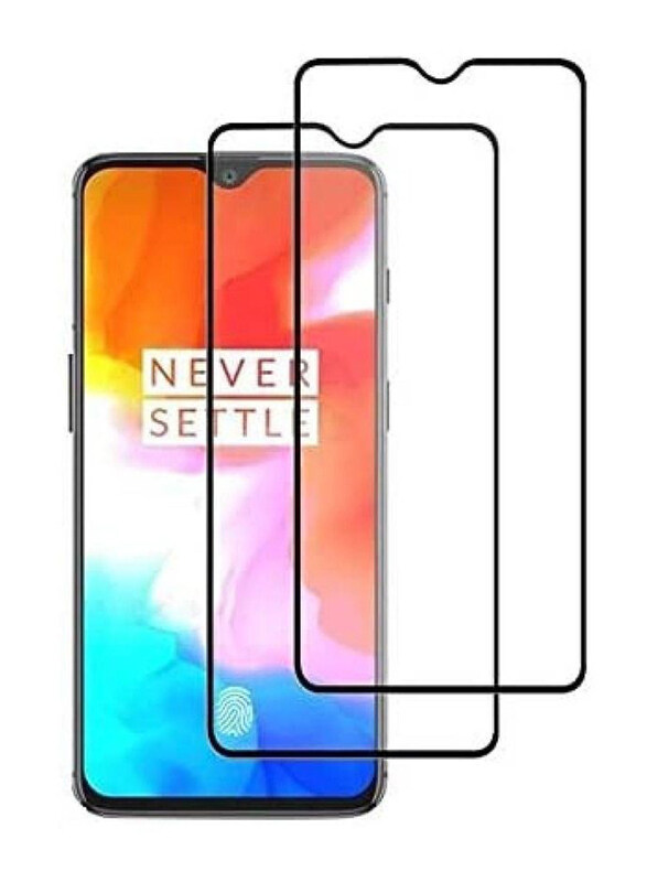 

Generic OnePlus 6T Anti-Bubble Ultra HD Tempered Glass Screen Protector, 2 Pieces, Clear