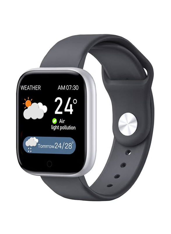 

Generic Heart Rate Monitoring Smartwatch, Black