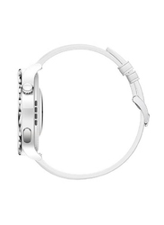 Replacement Genuine Leather Strap For Huawei Watch GT3 Pro, White