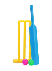 XiuWoo Colm Plastic Cricket Bat & Ball Set for Kids