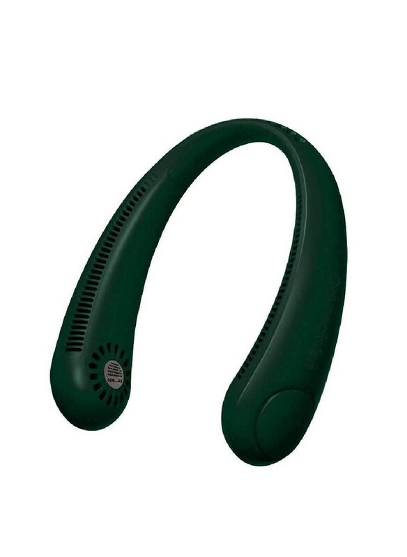 

Generic Hands Free Bladeless Portable Neck Fan, Green