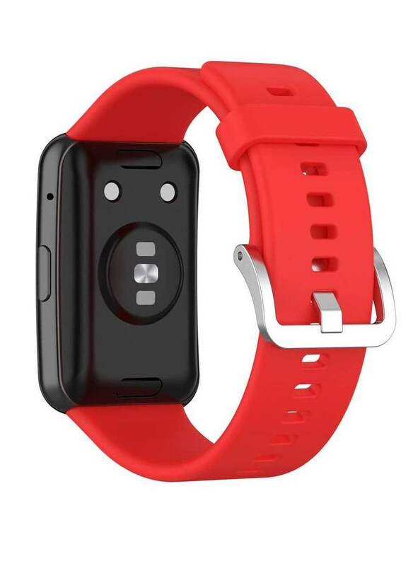 

Generic Replacement Silicone Strap Band For Huawei Fit, Red