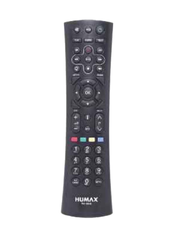 

Generic Remote Control for Humax Receivers H04S, Black