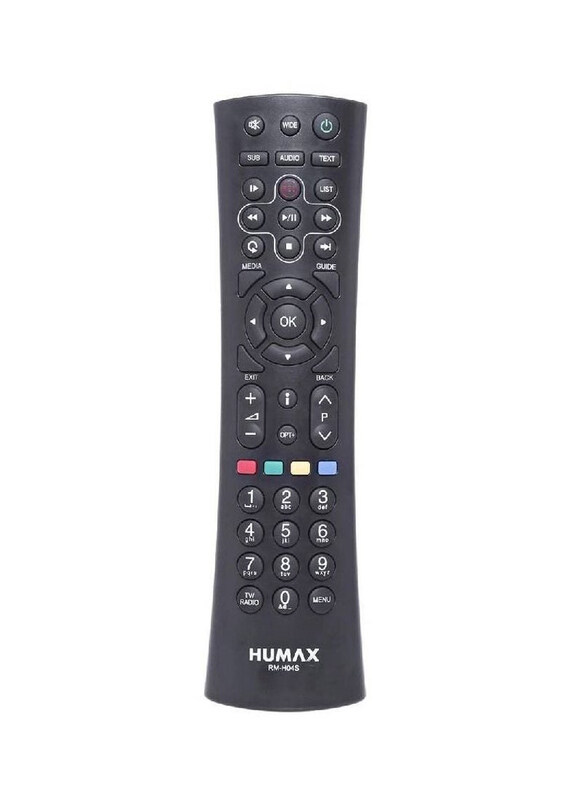 

Humax TV Remote Control, Black