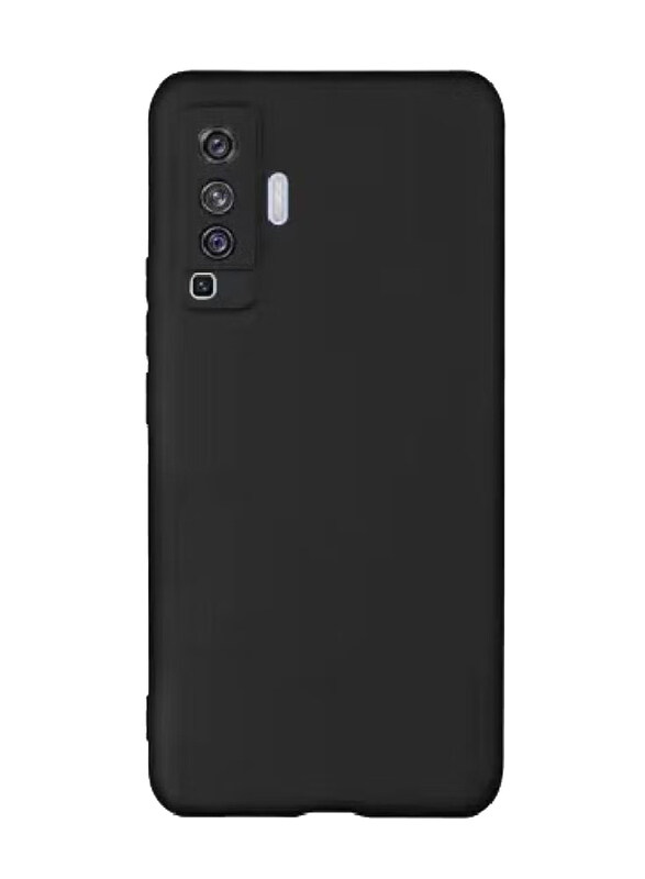 

Generic Vivo X50 Protective Soft Silicone Back Mobile Phone Case Cover, Black