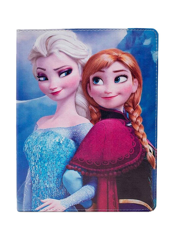 

Generic Samsung Galaxy Tab A7 Lite 8.7-inch Sisters Elsa & Anna Protective Kids Leather Smart Flip Tablet Phone Case Cover, Multicolour