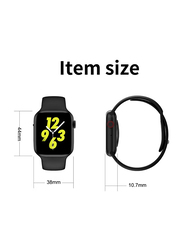 W34 Intelligent Waterproof Smartwatch, Black