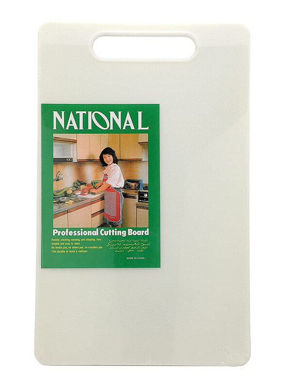 

National Professional Cutting Chopping Board With Non-Slip Base, Green