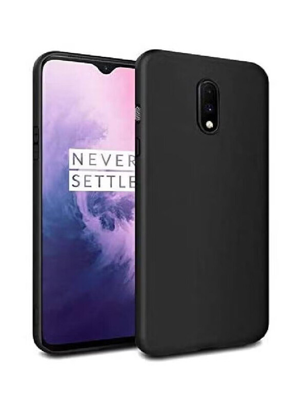 

Generic Oneplus 7 Pro Ultra-thin Silicone Full Body Protection Mobile Phone Case Cover, Black