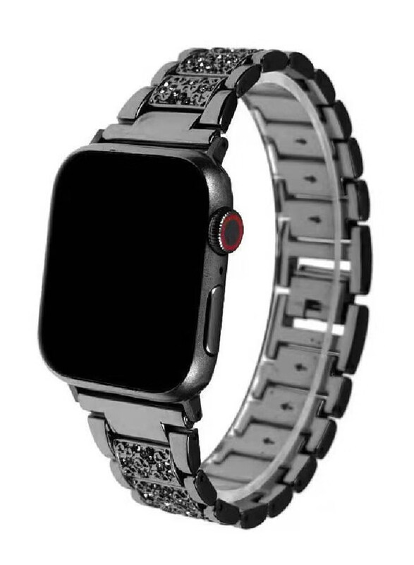 

Generic Stylish Replacement Band Strap For Apple Watch 38/40/41mm, Black