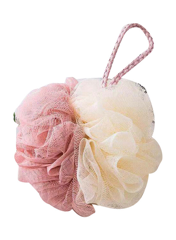 

Generic Soft Shower Mesh Foaming Sponge Exfoliating Scrubber, Pink