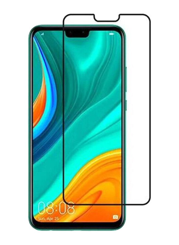 

Generic Huawei y8s Protective 5D Tempered Glass Screen Protector, Clear