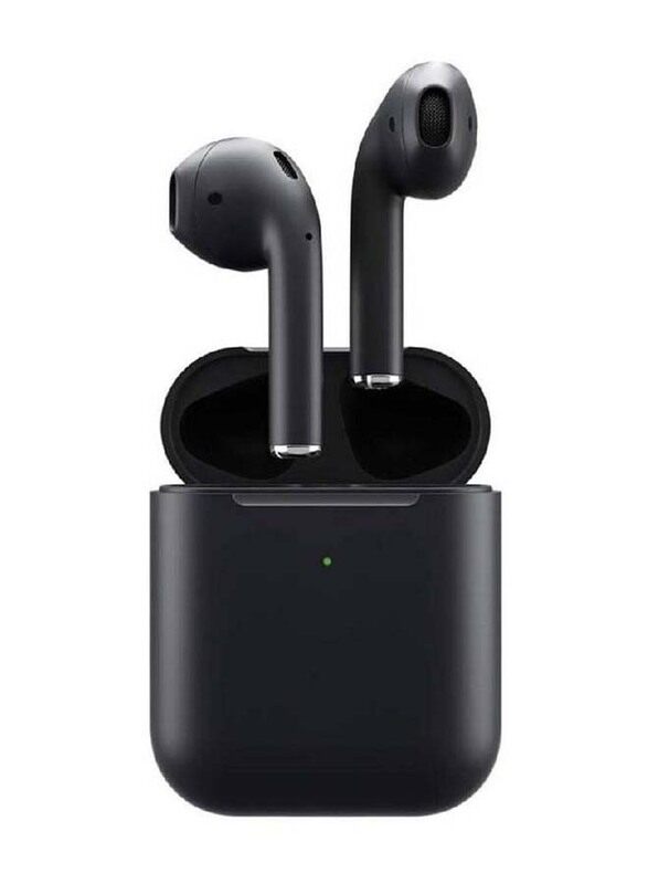 Haino Teko Germany Bluetooth In-Ear Earphones with Charging Case for Apple iPhones & Android, Black