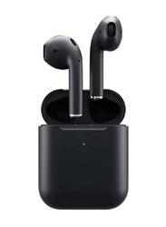Haino Teko Germany Bluetooth In-Ear Earphones with Charging Case for Apple iPhones & Android, Black