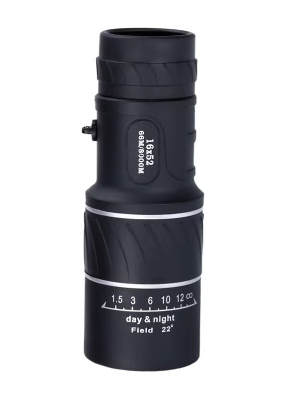 

Generic 16x 52 Dual Focus Monocular Telescope, Black