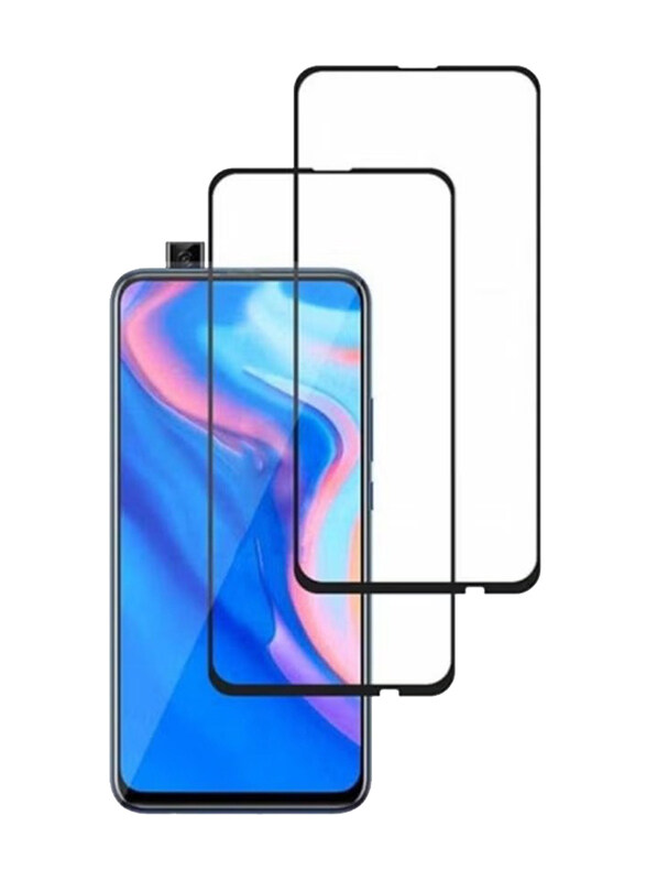 

Generic Huawei Y9 Prime 5D Full Glue Glass Screen Protector, 2 Pieces, Clear