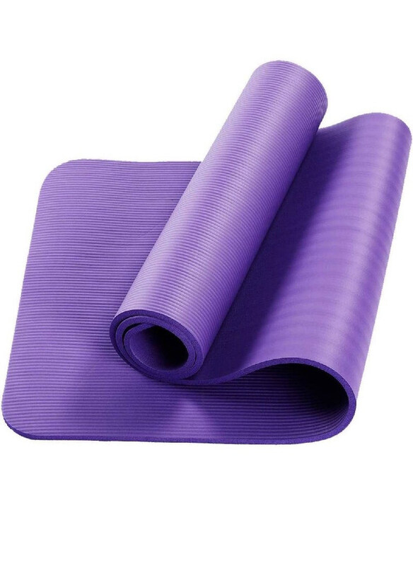 

Generic Extra Thick Non-Slip Yoga Mats For Fitness, Gym Exercise Pads Home Fitness, Purple