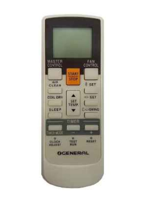 

Generic AC Remote Control, KT-FUJI, White/Black