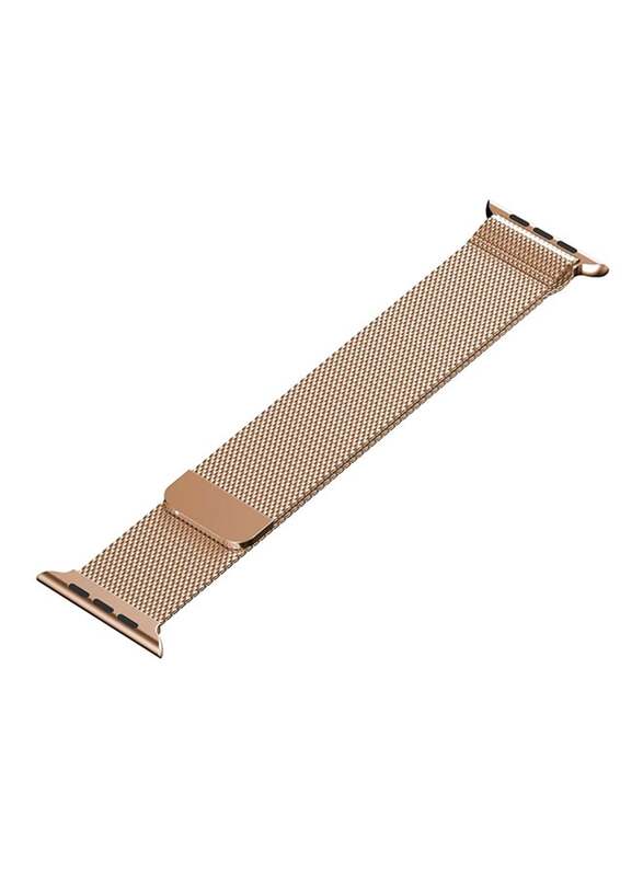 Stainless Steel Wrist Band For Apple Watch 42 mm Gold