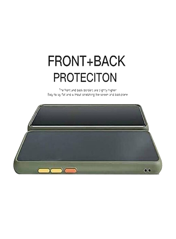 Apple iPhone 12 Pro Max Protective Matte Mobile Phone Case Cover, Green