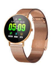 130.0 mAh F25 Android & IOS Bluetooth Smartwatch, Rose Gold
